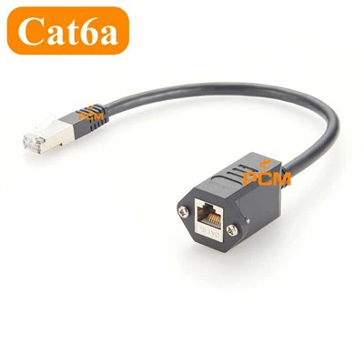 کابل CAT6A CAT8 کابل RJ45 اتصال پانل