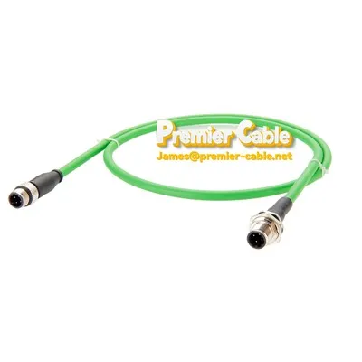 پانل کابل Profinet Mount M12 Bulkhead