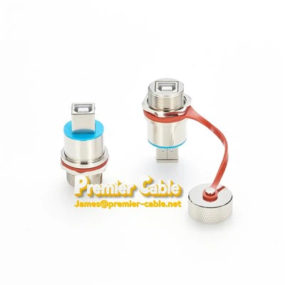 کوپلر نصب پنل کانکتور usb-b
