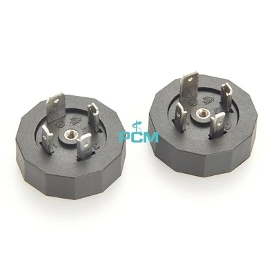ضد آب DIN 43650 کانکتور دریچه Solenoid یک آداپتور نر پایه گرد